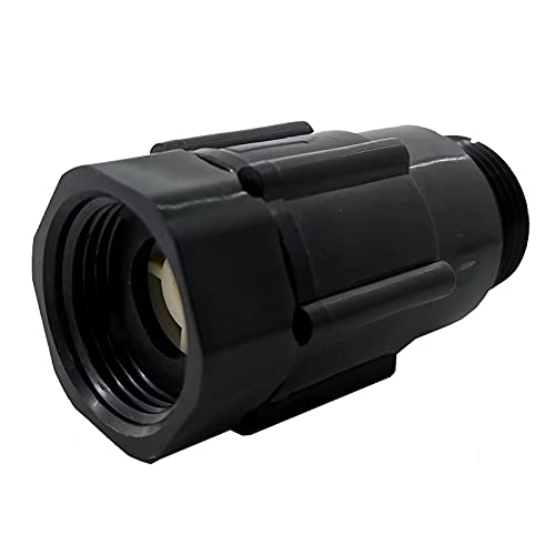 Riegopro Reductor de presión a 1 o 2 bares Roscado a 3/4" M-H. Indicado para mantener la presión del sistema de riego a un nivel óptimo de trabajo. Fabricado en Polietileno de gran calidad (2 Bar)