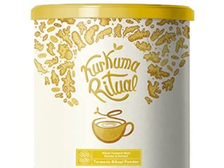 Ritual de cúrcuma - Cúrcuma latte - Leche dorada - Elaborado con cúrcuma santa y curcuminoides concentrados - 300 g en polvo