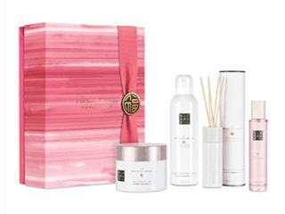 RITUALS Cesta Regalo para Mujeres del Ritual of Sakura, Tamaño Grande - Con Leche de Arroz y Flor de Cerezo - Propiedades Nutritivas y Reparadoras para la Piel