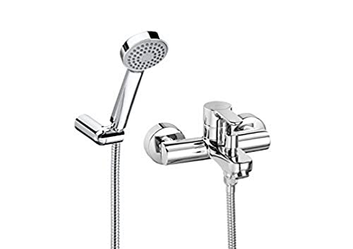 Roca A5A0109C02 Mezclador Baño-Ducha, Colección L20, Cromado