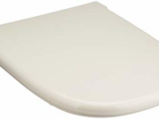 Roca A801327174 Colección Dama Retro - Asiento y tapa, color pergamón