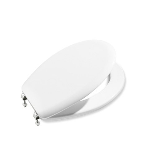 Roca A801390004, Asiento y tapa, Colección Victoria, color blanco