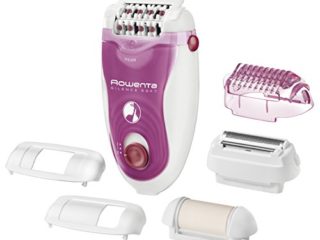 Rowenta Silence Soft EP5660 - Depiladora 2 velocidades, sistema antidolor de 24 pinzas, luz frontal Led