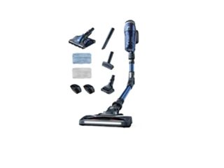 Rowenta XForce 8.50 Aqua RH9695 - Aspiradora sin cable, cabezal con luces Led y mopa Aqua, batería extraíble de 22 V con hasta 35 minutos de autonomía, posición Stop&Go, Tecnología Flex