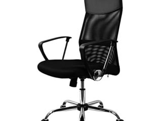 RR TLV-MC002 Silla de Oficina Giratoria Escritorio de Tela de Malla Sillon Ruedas Despacho, Universal