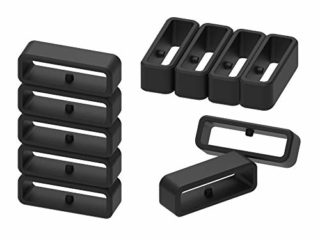 Ruentech - Anillo de Silicona compatible con garmin Forerunner 220 230 235 620 630 735XT y Forerunner 25, Color 10pcs