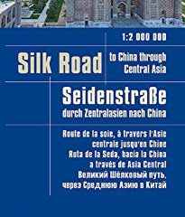 Ruta de la Seda. Hacía China a través de Asia central 1:1.800.000 mapa de carreteras impermeable. Reise Know-How.: world mapping project
