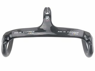 RXL SL 1-1/8"manillares Carretera de Carbono Manillar Integrado Bici Carretera Carbono 420 * 120mm