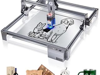 S6 Pro Grabador Laser - CNC Cortadora Laser, Metal Grabadora Láser Kit, Portatil Grabado láser para Madera, Metal, Acrílico, Area de trabajo 410 mm x 420 mm