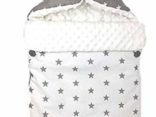 Saco capazo compatible para Bugaboo Bee - bugaboo camaleon hecho a mano (Blanco) (Polar) (118-25-24-59)