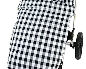 Saco para Silla Universal estampado Vichy (negro)