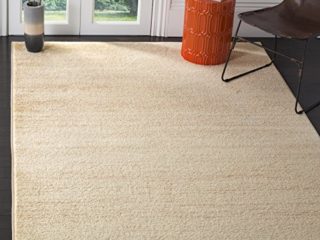 Safavieh Adirondack Collection ADR113W - Alfombra Moderna con Estampado ombré, 90 x 150 cm, Color champán y Crema