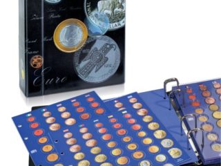 Safe 7817 Álbum de Monedas álbum de colección de Monedas - almacenar Monedas de Euro - tu álbum de colección de Monedas de Euro 1 céntimo a 2 Euros