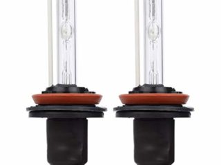 Safego AC 55W H11 Xenón 6000K HID Luz de Xenon Headlight Lámpara de H11 Bombilla de Repuesto HID H8 H9 55W Bombillas de Coche Faros de Xenon Luces Auto Lamparas Coche Luz de Color Blanco