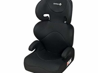 Safety 1st Road Safe Silla de Coche Grupo 2/3, Reclinable en 2 Posiciónes, Fácil y Rápida de Instalar con Cinturón de Seguridad, Full Black (negro)