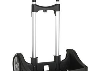 Safta Carro EVOLUTION Para Mochilas Escolares, Plegable, Ligero y Resistente, 400x280x850mm, Negro