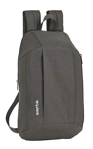 Safta Mini Mochila Uso Diario, 220x100x390mm, Gris, M (M821A)