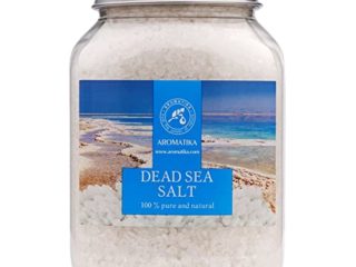 Sal del Mar Muerto 1000g - 100% Puro y Natural - 1Kg Sales del Mar Muerto - Mejor para un Buen Sueño - Alivio para el Estrés - Baño - Belleza - Relajante - Sales de Baño