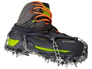Salewa MTN Spike Crampones, Adultos Unisex, Negro Oscuro, L