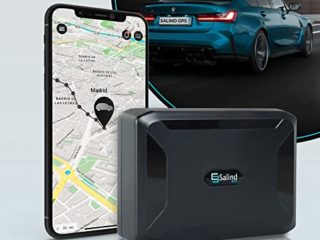 Salind 11- Localizador GPS para Coche, Moto, Camiones y Mucho más- Imán Integrado para una colocación Fija y Segura- Batería de Larga duración- GPS Tracker con Seguimiento en Tiempo Real