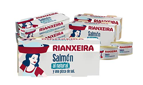 Salmon al natural Px2/RO-80, 8 unidades  (16 latas)