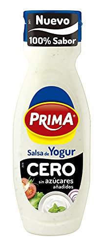Salsa de yogur Prima Cero sin azúcares añadidos 310 ml
