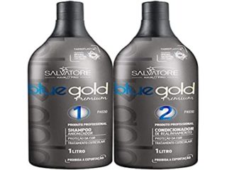 Salvatore Premium Azul Oro Alisamiento Progresivo 2 x 1L - Salvatore