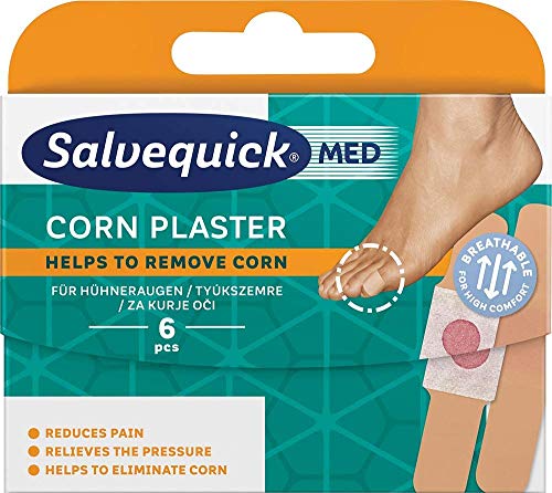 Salvequick - Vendaje de cors Corn Plaster (6 unidades)