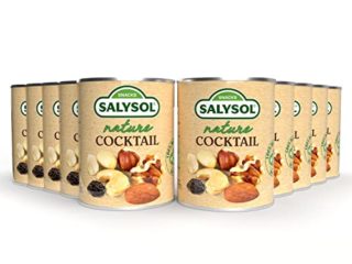 SALYSOL | Frutos secos mezcla naturales 10 x 50 gr. Snacks saludables envasados al vacío. Mix de frutos secos que contiene cacahuetes, almendras, anacardos, avellanas, nueces y pasas