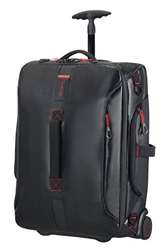 Samsonite Paradiver Light Duffle Bolsa de Viaje con Ruedas, 55/20, 55 cm, 48.5L - 2.2KG, Color Negro