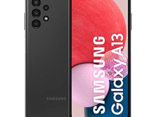 Samsung Galaxy A13 – Teléfono móvil sin tarjeta SIM, Smartphone Android de 6,6", Pantalla Infinity-V, 4 GB RAM, 128 GB de almacenamiento, Batería de 5000 mAh, Android 12, Negro