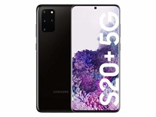 Samsung Galaxy S20+ 5G - Smartphone 6.7" Dynamic AMOLED (12GB RAM, 128GB ROM , cuádruple cámara trasera 64MP, Octa-core Exynos 990, 4500mAh batería, carga ultra rápida) Cosmic Black