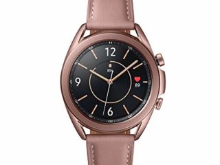 SAMSUNG Galaxy Watch3 Smartwatch de 41mm, Bluetooth, Reloj inteligente Color Bronce, Acero [Versión española] (SM-R850NZDAEUB)