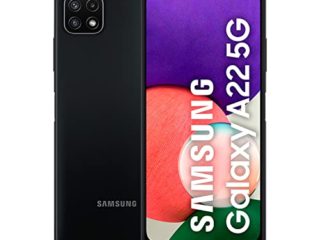 Samsung Galaxy A22 5G – Smartphone libre con 6.6 Pulgadas 128GB y Sistema Operativo Android Gris Versión ES