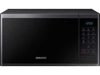 SAMSUNG MG23J5133AG/EC - Microondas con Grill, 800 W/ 1100 W, 23 Litros, Interior Cerámica Enamel, Color Negro Grafito, 330 x 211 x 324 mm (ancho, al to, fondo)
