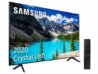 Samsung UHD 2020 50TU8005 - Smart TV de 50" 4K, HDR 10+, Crystal Display, Procesador 4K, PurColor, Sonido Inteligente, One Remote Control y Asistentes de Voz Integrados, con Alexa integrada