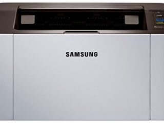 Samsung Xpress SL-M2026/SEE - Impresora láser monocromo, color blanco
