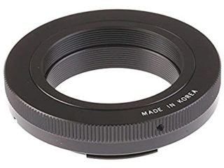 Samyang SAMTMOUNTPENTAX - Anillo Adaptador de Montura T2 para Pentax, Color Negro