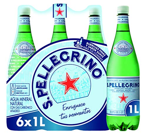 San Pellegrino - Agua con Gas, 6 x 1L