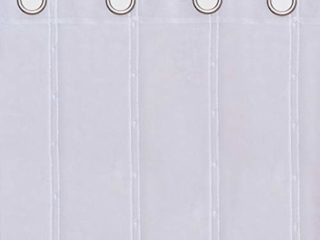 Sancarlos Destiny-Cortina Confeccionada, 2 Piezas, con ollados metálicos, Color Crema, Tamaño 140x270 cm