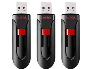 SanDisk SDCZ60-032G-G46T32 GB Cruzer Glide Memoria Flash USB -Paquete de 3 Unidades