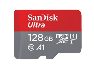 SanDisk Tarjeta de memoria Ultra microSDXC de 128 GB+adaptador SD. Velocidad de lectura de hasta 120 MB/S, aprobación Clase 10, U1, A1