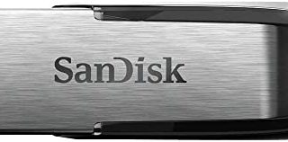 SanDisk Ultra Flair Memoria flash USB 3.0 de 128 GB, con carcasa de metal duradera y elegante y hasta 150 MB/s de velocidad de lectura, Color Silver