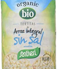SANTIVERI Tortitas De Arroz Sin Sal 300 g