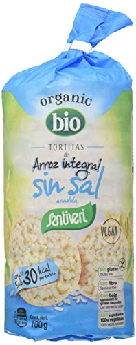 SANTIVERI Tortitas De Arroz Sin Sal 300 g