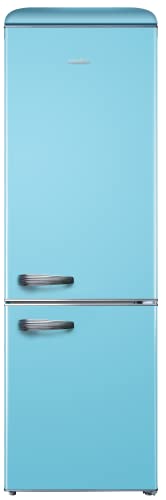 Sauber - Frigorífico Combi Serie 5-RETRO AZUL - E - 192x60cm - Color Azul - ENTREGA EN DOMICILIO