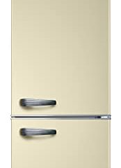 Sauber - Frigorífico Combi Serie 5-RETRO BEIGE - E - 192x60cm - Color Beige - ENTREGA EN DOMICILIO
