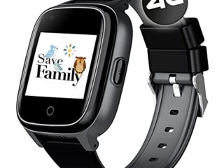 SaveFamily Senior. Reloj localizador personas mayores GPS, Llamadas, Aviso de caída, Botón SOS, Recordatorio de medicamentos, Ritmo cardíaco. Reloj pulsera personas mayores marca Española y App Propia