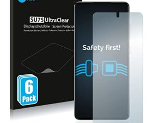 savvies Protector Pantalla Compatible con Samsung Galaxy A52s 5G (6 Unidades) Película Ultra Transparente