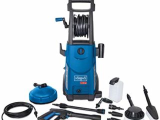 SCHEPPACH HCE2200 Hidrolimpiadora Alta Presión 2200W, Presión Máxima 16,5 MPA, Radio de Acción 10m, 50Hz, 220-240V